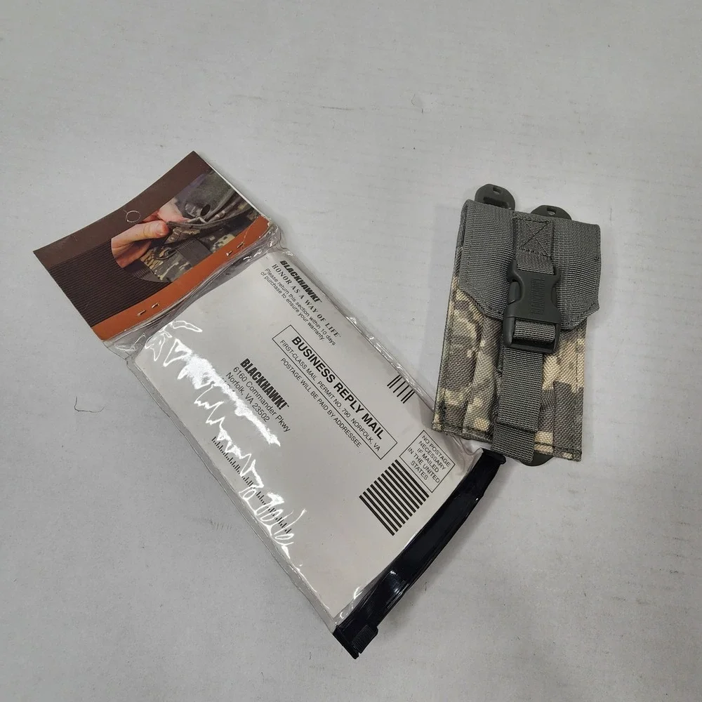 BLACKHAWK S.T.R.I.K.E. W/ Speed Clips, Single Mg Pouch (Holds 2) New OD Camo